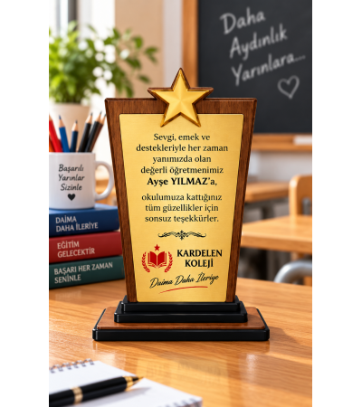 ÖZEL MDF PLAKET ÖZEL MDF PLAKET