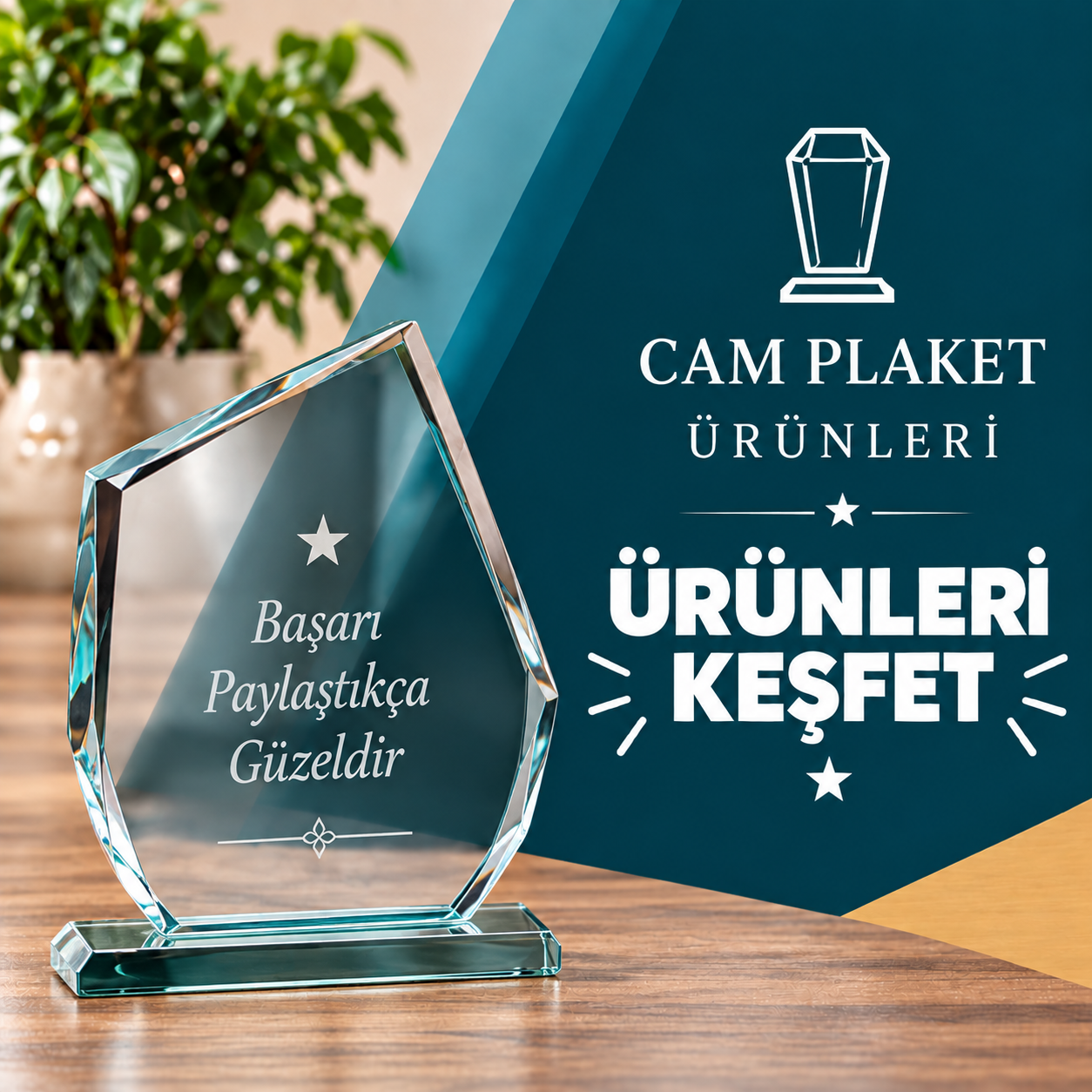 CAM PLAKETLER