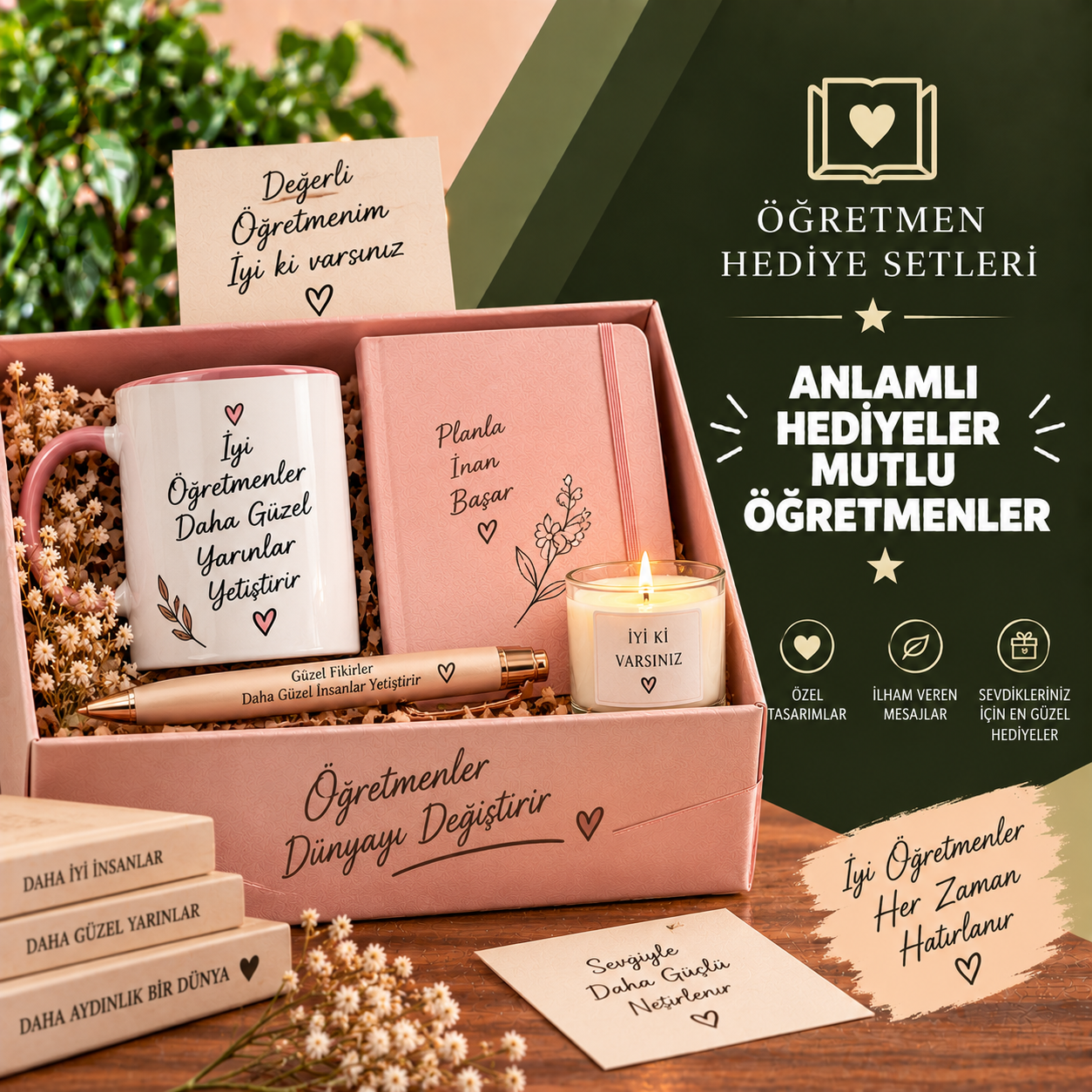 ÖĞRETMENE HEDİYELER
