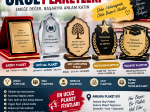 Kişiye Özel Mezuniyet Plaketleri