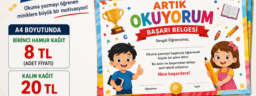 Okuma Bayramı hediyeleri