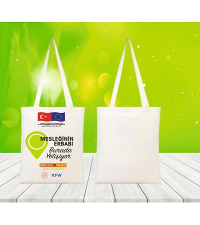 ham bez çanta kurumlara özel baskılı