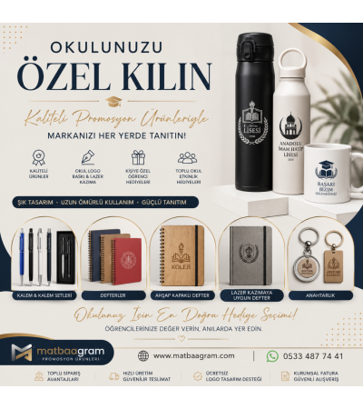 okul promosyon ürünleri