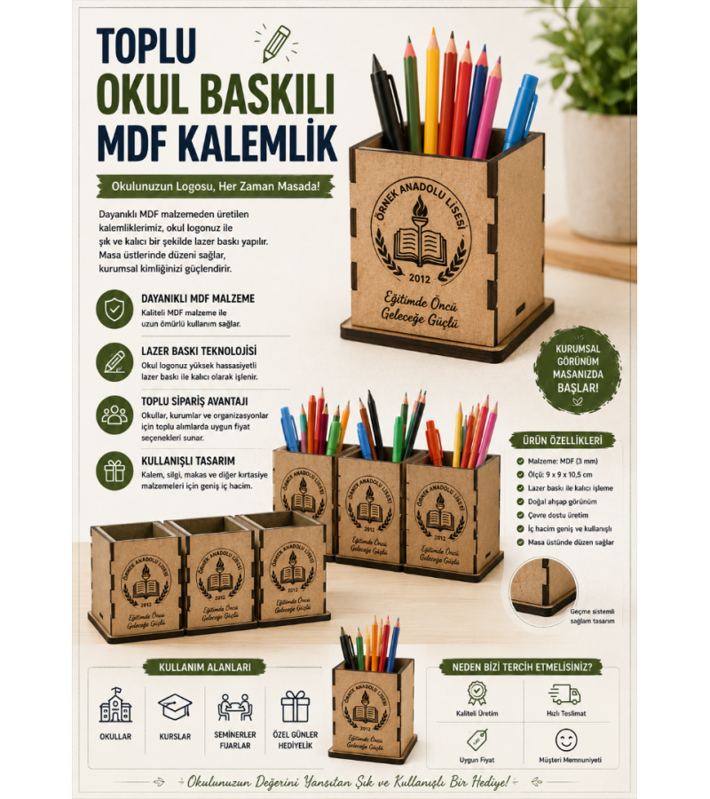 Okul Hediyeleri  - Kalemlik