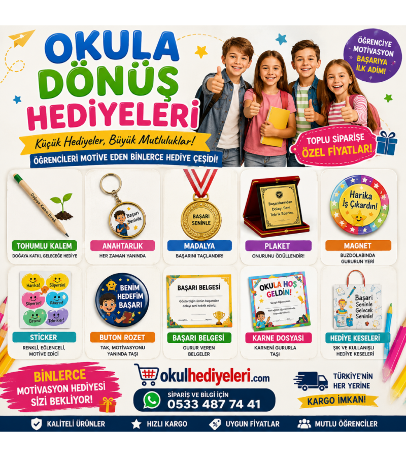 Okulda İlk günüm hediyesi
