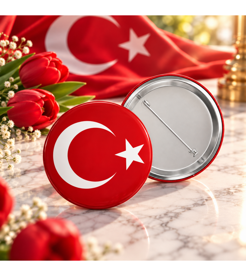 TÜRK BAYRAĞI ROZETİ TÜRK BAYRAĞI ROZETİ