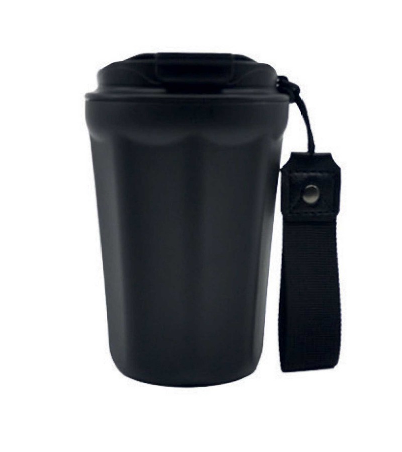 KAYNARCA SİYAH 360 ML DERECELİ TERMOS