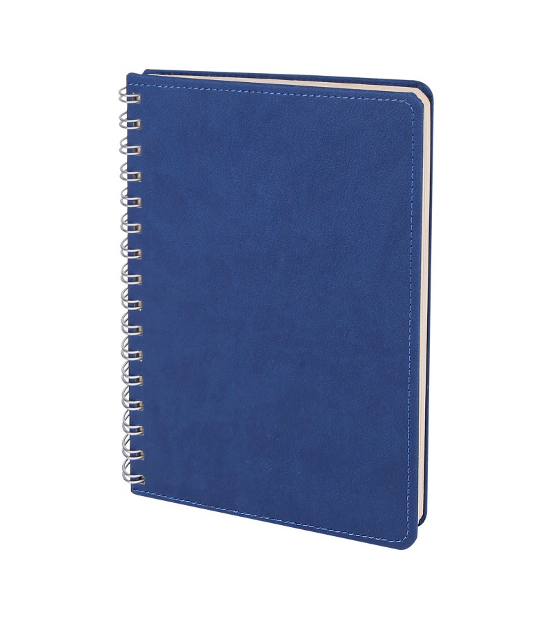 BATIKENT LACİVERT SPİRALLİ TARİHSİZ DEFTER (15X21 CM)