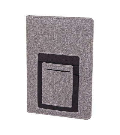 MEŞRUTİYET GRİ TARİHSİZ DEFTER (15X21 CM)