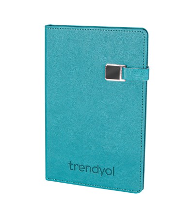 ESENBOĞA TURKUAZ TARİHSİZ DEFTER (13X21 CM)