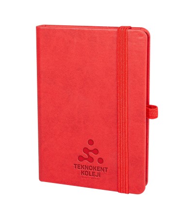 İNCEK KIRMIZI TARİHSİZ DEFTER (9X14 CM)