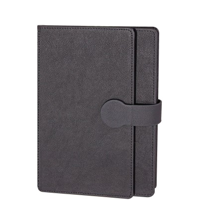 SARAY SİYAH TARİHSİZ DEFTER (15X21 CM)