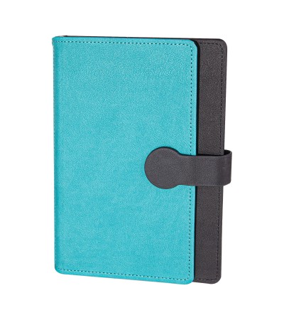SARAY TURKUAZ TARİHSİZ DEFTER (15X21 CM)