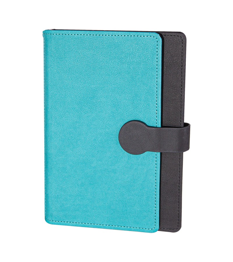 SARAY TURKUAZ TARİHSİZ DEFTER (15X21 CM)