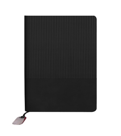DİKMEN SİYAH TARİHSİZ DEFTER (15X21 CM)