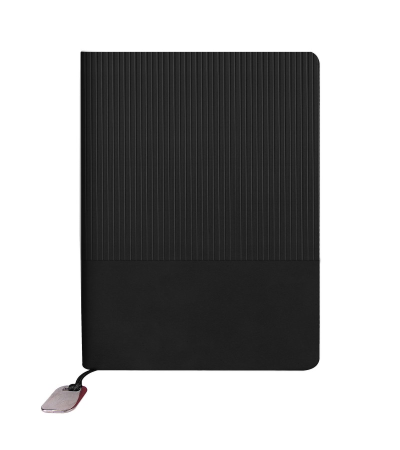 DİKMEN SİYAH TARİHSİZ DEFTER (15X21 CM)