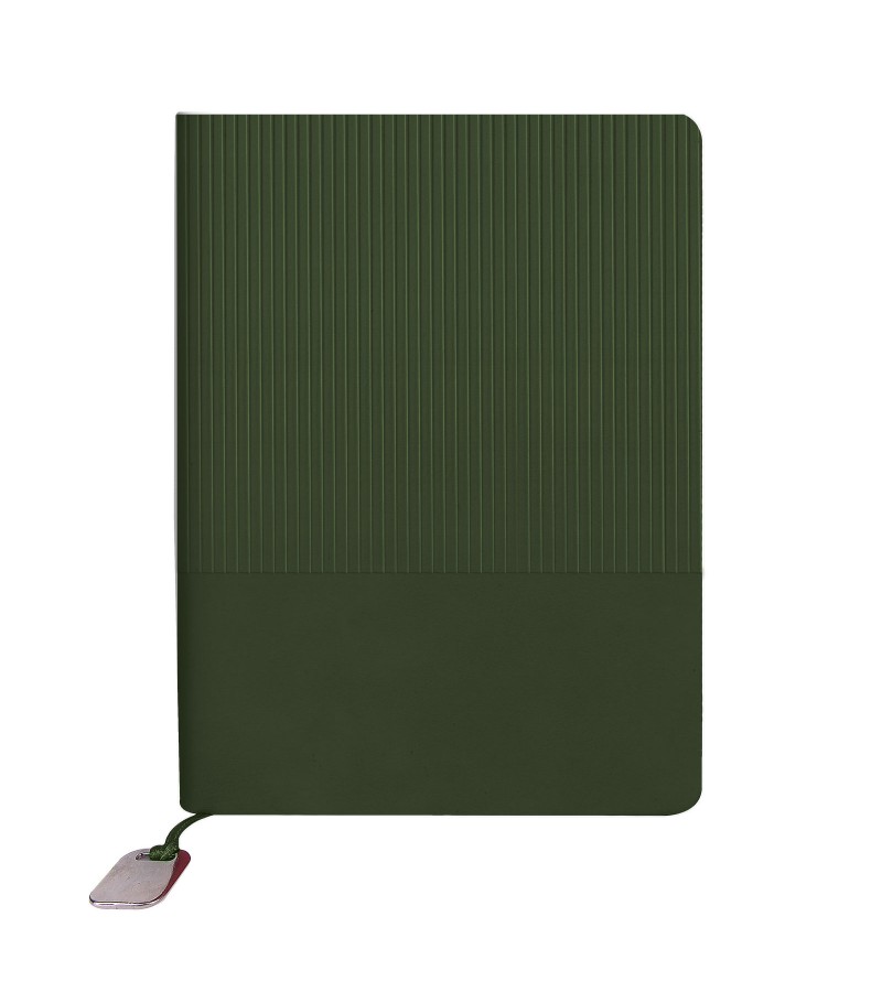 DİKMEN YEŞİL TARİHSİZ DEFTER (15X21 CM)