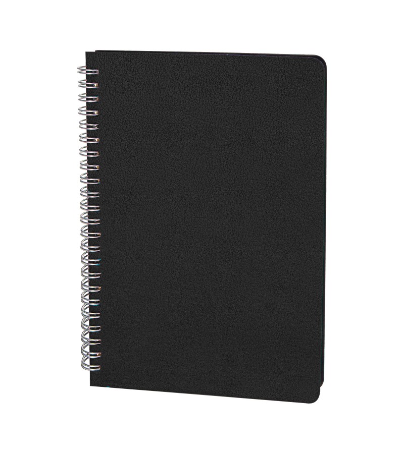 AKYURT SİYAH SPİRALLİ TARİHSİZ DEFTER (13X21 CM)