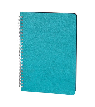 AKYURT TURKUAZ SPİRALLİ TARİHSİZ DEFTER (13X21 CM)