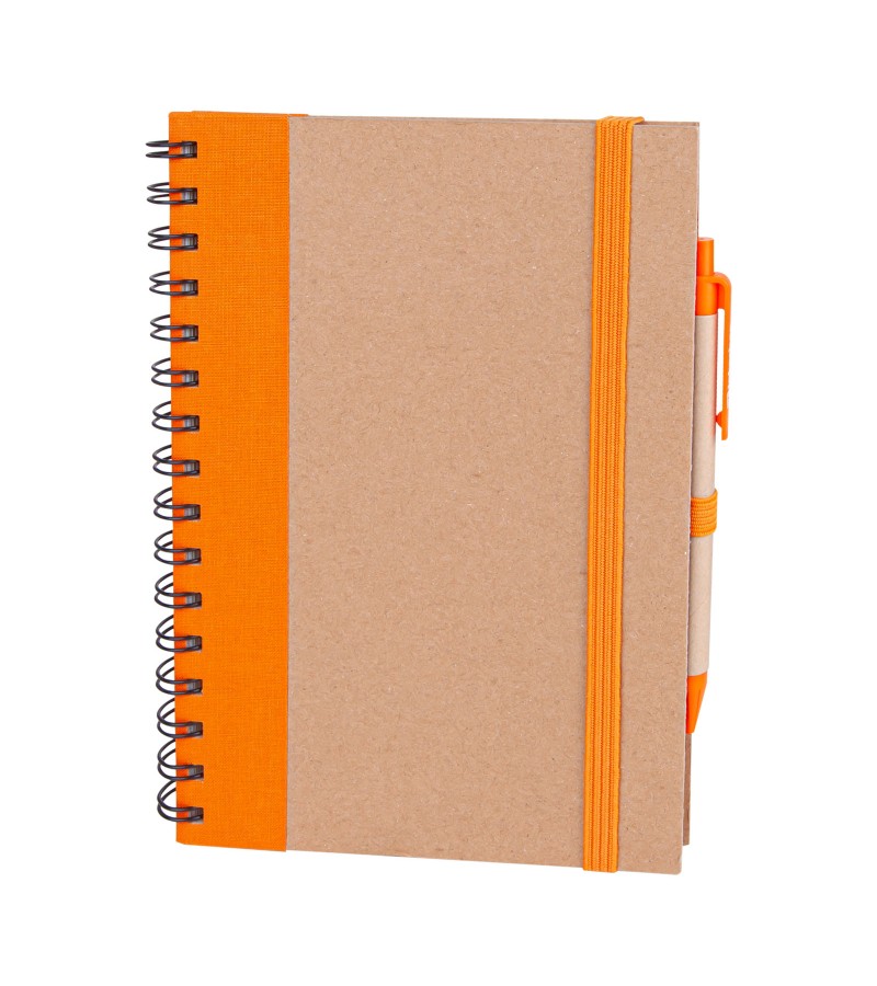 PURSAKLAR TURUNCU SPİRALLİ TARİHSİZ DEFTER (15X21 CM)