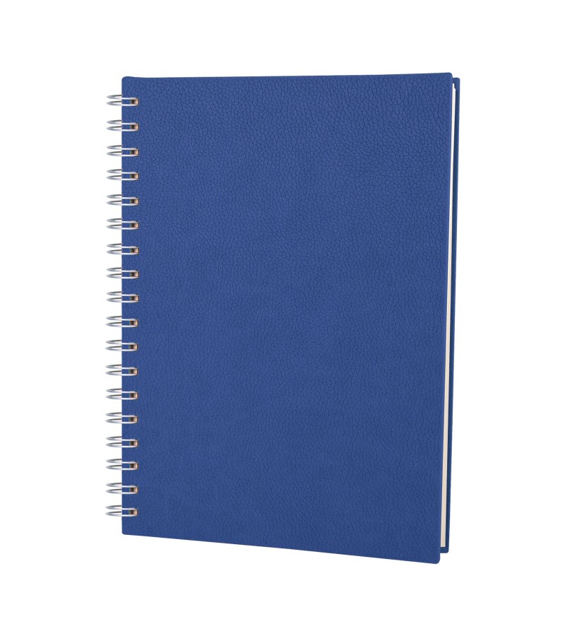 ALTINDAĞ LACİVERT KARELİ SPİRALLİ TARİHSİZ DEFTER (17X24 CM)