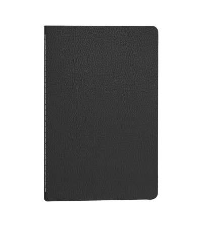 SIHHİYE SİYAH TERZİ DİKİŞLİ DEFTER (13X21 CM)