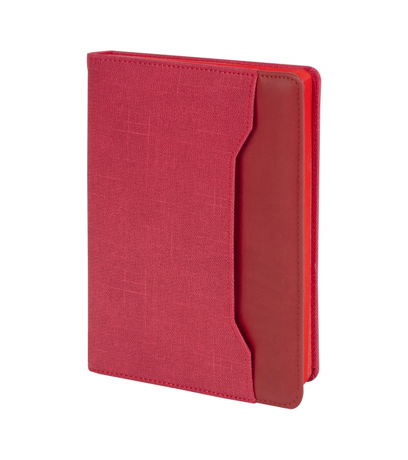 KORU KIRMIZI TARİHSİZ DEFTER (15X21 CM)