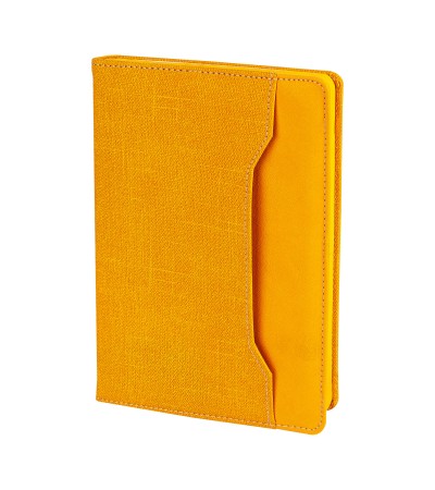 KORU SARI TARİHSİZ DEFTER (15X21 CM)