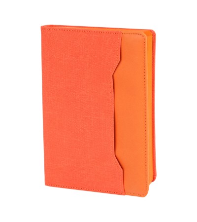KORU TURUNCU TARİHSİZ DEFTER (15X21 CM)