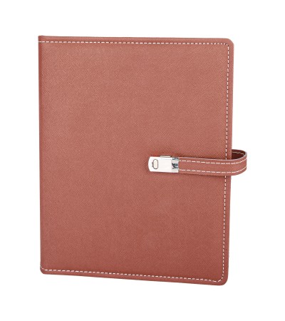 AYDINLIKEVLER KAHVERENGİ ORGANİZER DEFTER (18x21,5 CM)
