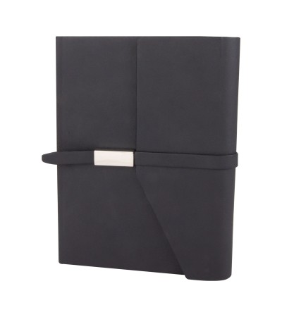 MOGAN SİYAH TARİHSİZ DEFTER (15x21 CM)
