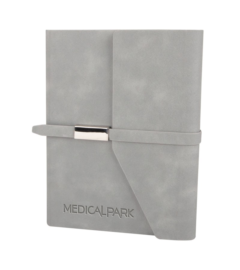 MOGAN GRİ TARİHSİZ DEFTER (15x21 CM)