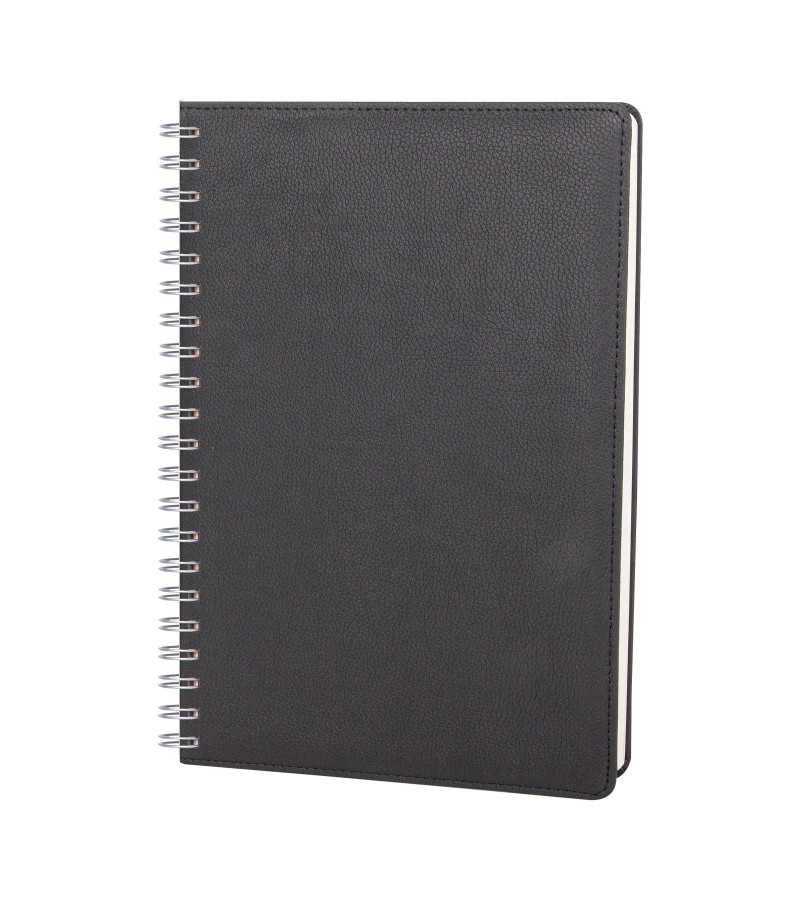 PLEVNE SİYAH KARELİ TARİHSİZ SPİRALLİ DEFTER (20x28 CM) PLEVNE SİYAH KARELİ TARİHSİZ SPİRALLİ DEFTER (20x28 CM)