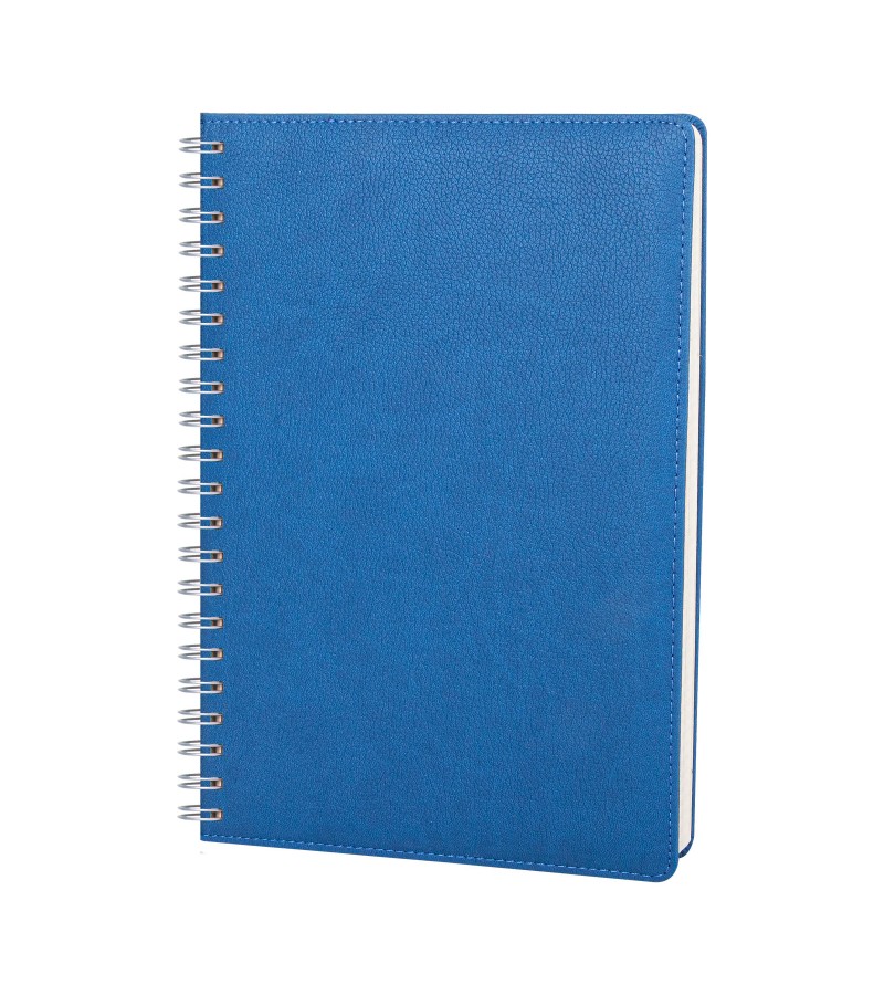 PLEVNE LACİVERT KARELİ TARİHSİZ SPİRALLİ DEFTER (20x28 CM)