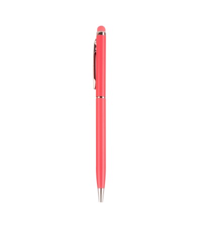 BAYRAKLI PEMBE METAL TÜKENMEZ KALEM
