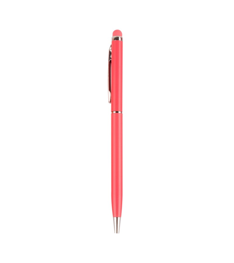 BAYRAKLI PEMBE METAL TÜKENMEZ KALEM BAYRAKLI PEMBE METAL TÜKENMEZ KALEM