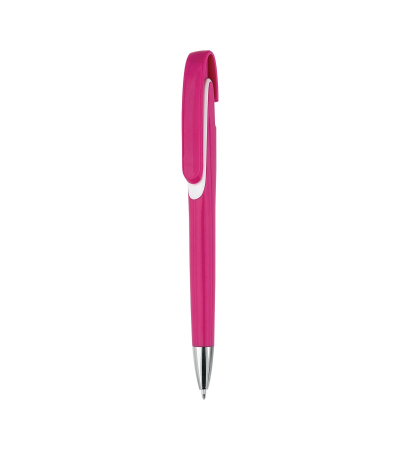 ÇUKURCA PEMBE PLASTİK TÜKENMEZ KALEM