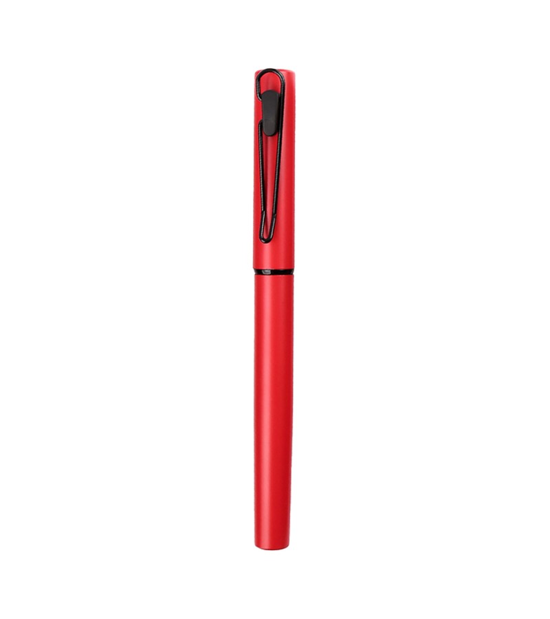 ERDEMLİ KIRMIZI METAL ROLLER KALEM