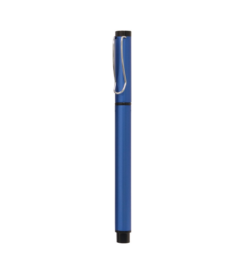 YAPRAKLI LACİVERT ROLLER KALEM