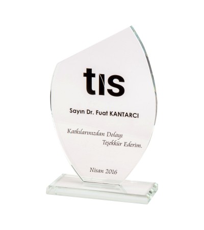 ONAT KRİSTAL PLAKET