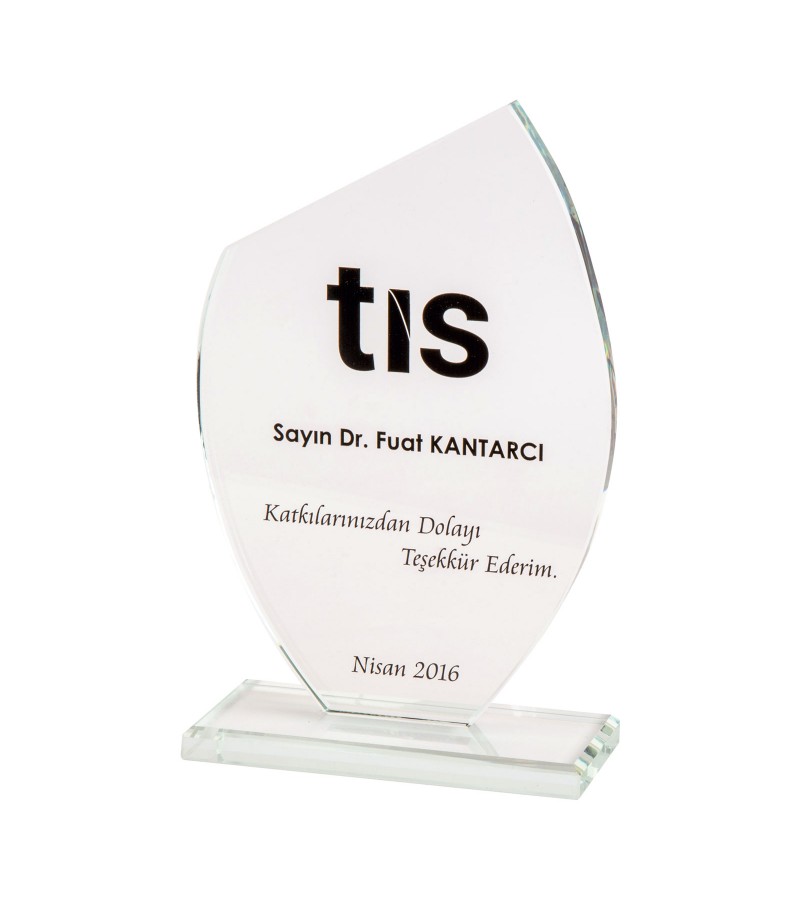 ONAT KRİSTAL PLAKET