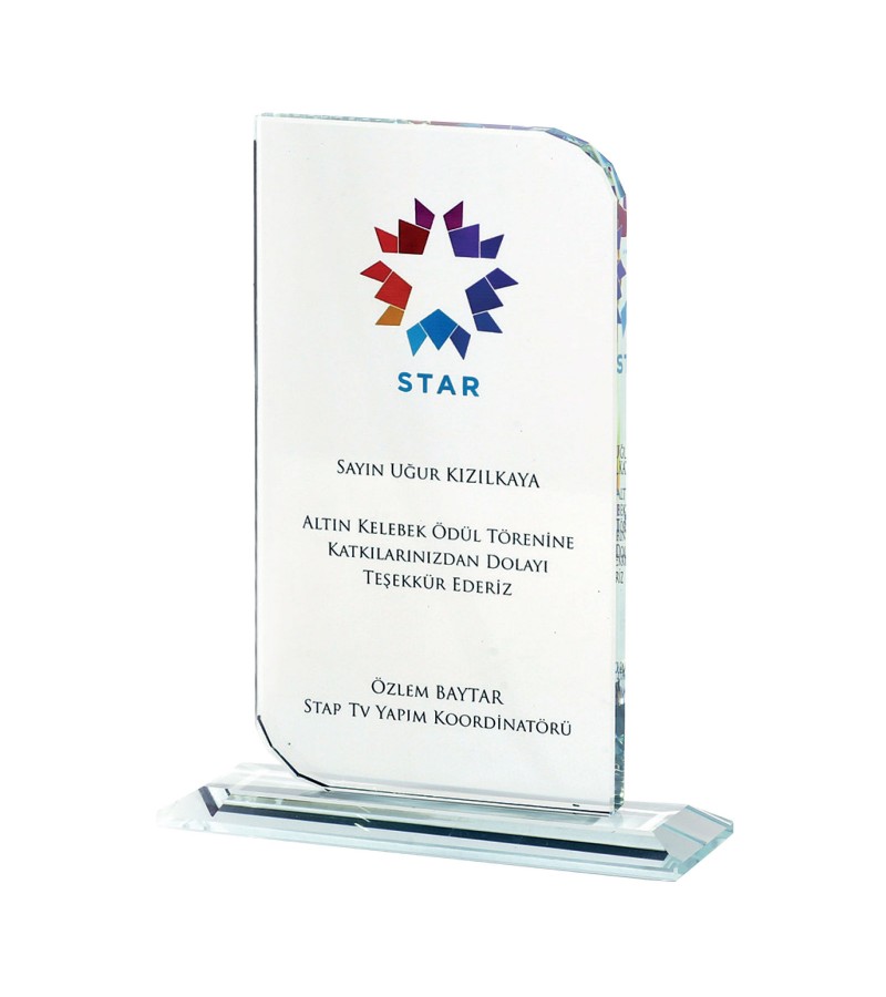PINAR KRİSTAL PLAKET