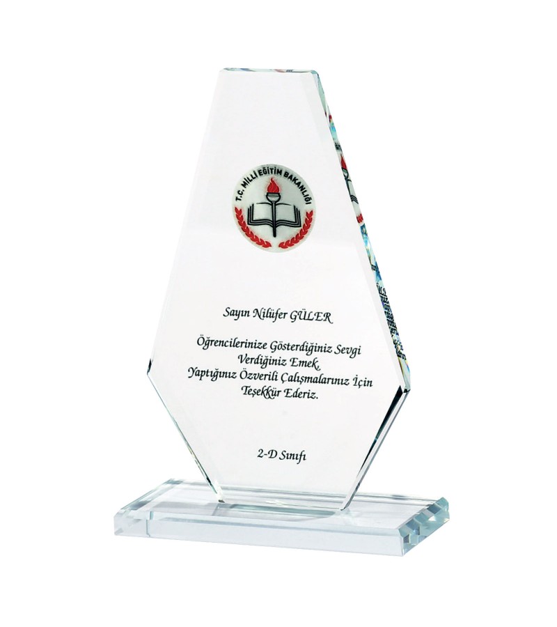 YAMAN KRİSTAL PLAKET