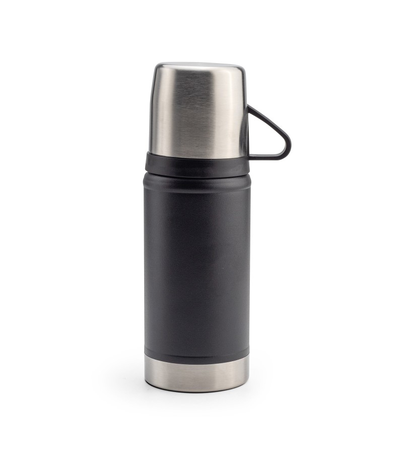 KARTEPE SİYAH 500 ML BARDAKLI TERMOS