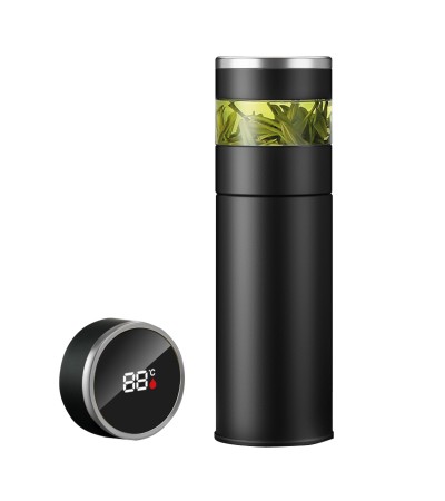 AKŞEHİR SİYAH 450 ML DERECELİ TERMOS