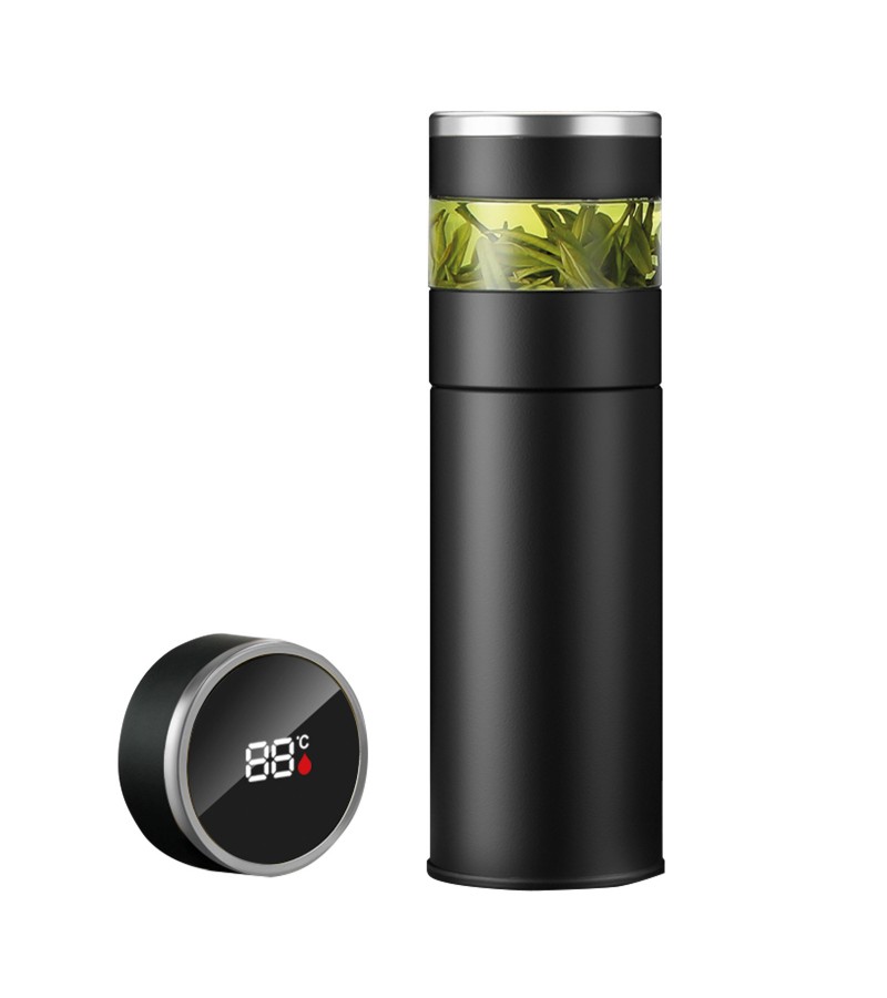 AKŞEHİR SİYAH 450 ML DERECELİ TERMOS