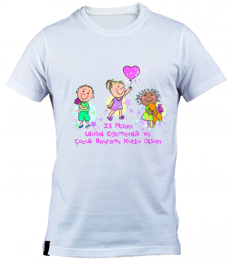 Etkinlik t shirtleri 23 nisan t shirtleri okullara özel baskılı t shirt