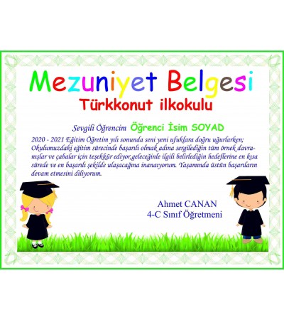 Mezuniyet Belgeleri