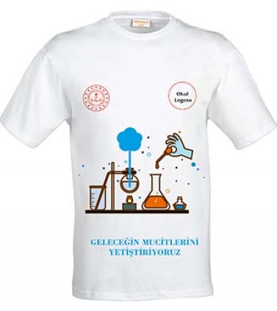 Bilim Fuarı Malzemeleri Baskılı Fuar Tişörtleri Bilim Fuarı Malzemeleri Baskılı Fuar Tişörtleri