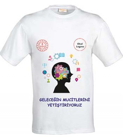 Okullara Özel bilim Fuarı tişört baskıları Okullara Özel bilim Fuarı tişört baskıları